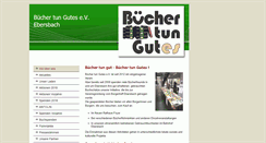 Desktop Screenshot of buecher-tun-gutes.de