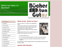 Tablet Screenshot of buecher-tun-gutes.de